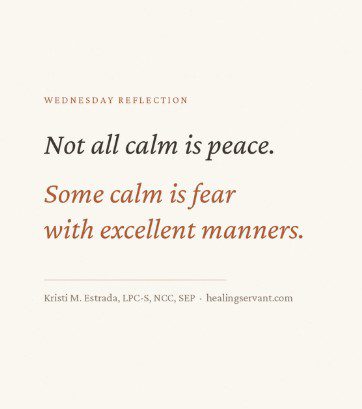 Not All Clam is Peace